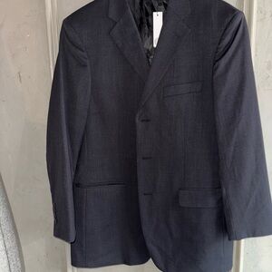 Emanuel Ungaro Men's grey Three-Button Suit Jacket